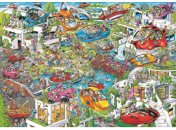 RAVENSBURGER Puzzle Ray's Comic - Budúcnosť 1000 dielikov