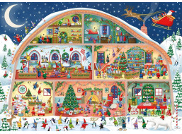 RAVENSBURGER Puzzle Santova dielňa 1000 dielikov