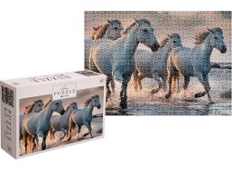 INTERDRUK Puzzle Wild Horses 4: Divoké kone 1000 dielikov