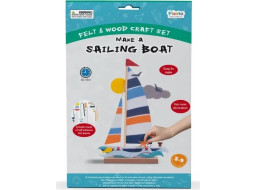 Fiesta Crafts 3D skladačka Kreatívna sada Plachetnica