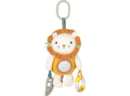 small foot Látková hrkálka Levíček na zavesenie