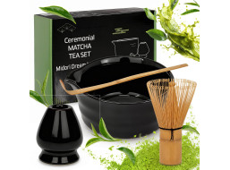Matcha set MIDORI DREAM - čierny