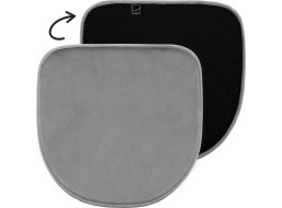 Podsedák na stoličku MARIE 39x38 cm - šedý