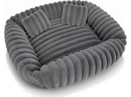 Pelech pre psov TOLA 70x80 cm - šedý