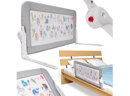 Bezpečnostná zábrana k posteli - 90 cm - Zvieratká