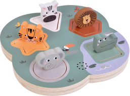 small foot 3D puzzle so zvukmi zvierat Safari