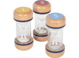 small foot Sada drevených presýpacích hodín