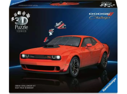 RAVENSBURGER 3D puzzle Iconics: Dodge Challenger Scat Pack Widebody 108 dielikov