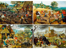 BLUEBIRD Puzzle Štyri ročné obdobia 1000 dielikov