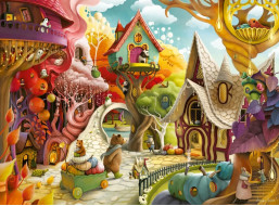 RAVENSBURGER Puzzle Domov, sladký domov 500 dielikov