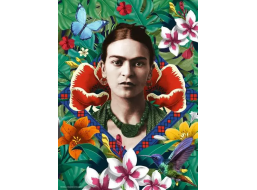 RAVENSBURGER Puzzle Frida Kahlo: Kvitnúce fantázie 500 dielikov