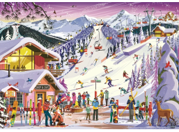 RAVENSBURGER Puzzle Horský duch zimy 1000 dielikov