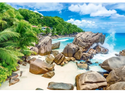 CASTORLAND Puzzle La Digue, Seychely 500 dielikov