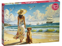 CHERRY PAZZI Puzzle Modrý horizont 1000 dielikov