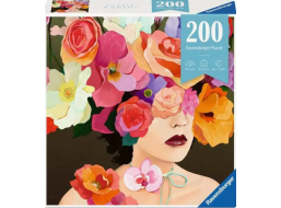 RAVENSBURGER Puzzle Moment: Kvetinová hlava Ruža 200 dielikov