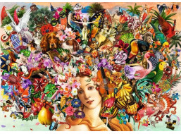 RAVENSBURGER Puzzle Myšlienková explózia 1000 dielikov