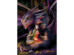 BLUEBIRD Puzzle Mystický drak 1000 dielikov