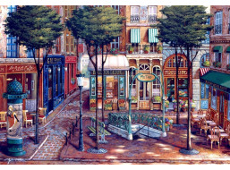 BLUEBIRD Puzzle Parížske metro 1000 dielikov