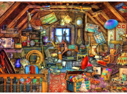 BLUEBIRD Puzzle Poklady z pôdy 1500 dielikov