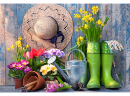 BLUEBIRD Puzzle Prichystané na zahradničení 1000 dielikov