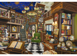 BLUEBIRD Puzzle Predajca vzácnych kníh 1000 dielikov