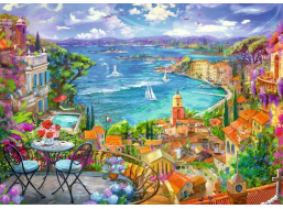 RAVENSBURGER Puzzle Saint-Tropez 1000 dielikov