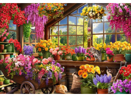BLUEBIRD Puzzle Skleník 1000 dielikov