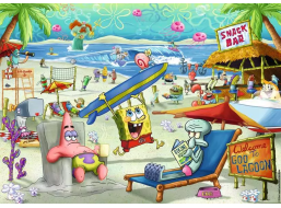 RAVENSBURGER Puzzle Spongebob 1000 dielikov
