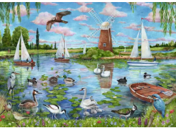 RAVENSBURGER Puzzle Tajomstvo života v Anglicku 1000 dielikov