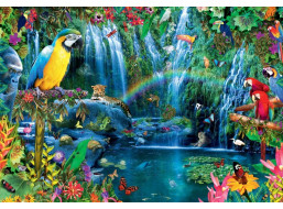 BLUEBIRD Puzzle Tropickí papagáje 1000 dielikov