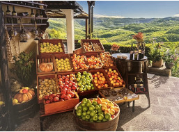 RAVENSBURGER Puzzle Chorvátske trhovisko 500 dielikov