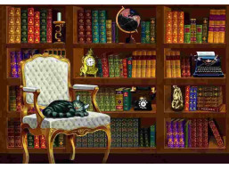 BLUEBIRD Puzzle Vintage knižnica 1000 dielikov