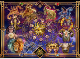 BLUEBIRD Puzzle Zverokruh 1000 dielikov