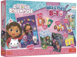 TREFL Sada hier Mix&Play 8v1 Gábinin kúzelný domček