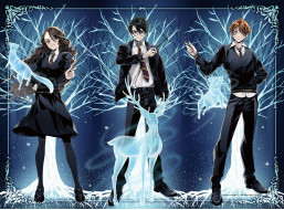 RAVENSBURGER Svietiace puzzle Harry Potter: Svietiaci Patrón 500 dielikov