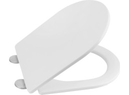 Aqualine ISABELLA WC sedátko, Soft Close, Easy Take, biela (ES8516) PS8516