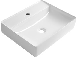 Aqualine CALLIS keramické umývadlo na dosku 52x42cm, biela NP372