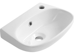 Aqualine VELSA keramické umývadlo 40x29cm, biela NP479