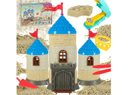 Kreatívna súprava kinetického piesku 750 g - Stavba hradu