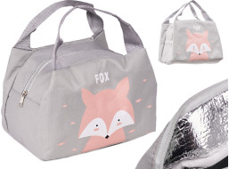 Termoizolačná taška na jedlo - šedá - Líška