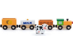 VIGA Drevený farmársky vlak