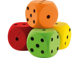 JOHN Penová hracia kocka 15 cm 1ks (mix)