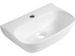 Aqualine FLANNY keramické umývadlo 46x31cm, biela NP396