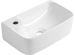 Aqualine BELLE keramické umývadlo 36x22cm, biela NP365