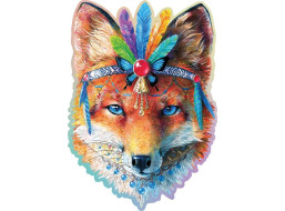 WOODEN CITY Drevené puzzle Mystická líška 250 dielikov