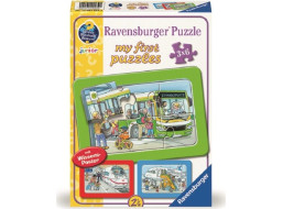 RAVENSBURGER Moje prvé puzzle Dopravné prostriedky 3x6 dielikov