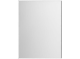 Sapho NOTION SLIM zrkadlo v ráme 60x80cm, biela mat NT860W