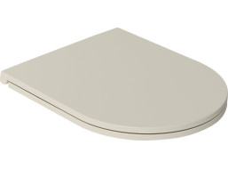 Isvea INFINITY WC sedadlo, SLIM, Soft Close, Easy Take, ivory 40KF0532I