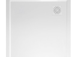 Gelco XENA sprchová vanička z liateho mramoru, štvorec 90x90cm, biela HX009