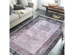 Kusový koberec HONOR New - Frame - sivý